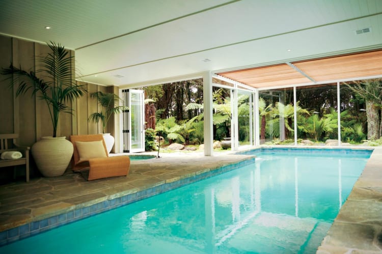 A quiet corner of the spa